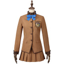 Game FGO Kishinami Hakuno School Uniform Cosplay Costume - AwwwCos