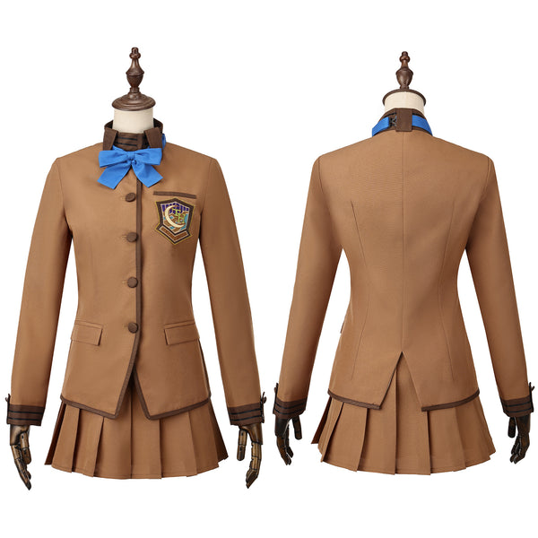 Game FGO Kishinami Hakuno School Uniform Cosplay Costume