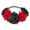 Fake Roses Cosplay Headband Festival Wedding Christmas Wreath Flower Crown - AwwwCos