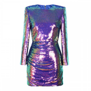 Fashion Elegant Women Stage Sequin Sparkly Banquet Party Dress - AwwwCos