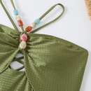 Fashion Women Printed Jumpsuit Long Tight Skirt Beach Bikini Swimsuit Suit - AwwwCos