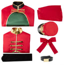 AwwwCos Fate Grand Order FGO Nero Claudius Cosplay Costume Red Suit Jacket Coat Shirt Pants Cloak Halloween Outfit Uniform with Hat for Women Girls - AwwwCos