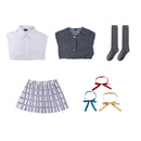 Female 3 Version Love Live! Nijigasaki High School Cosplay Costume Uniform Skirt
