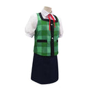 Female Animal Crossing Isabelle Cosplay Costume School Uniform