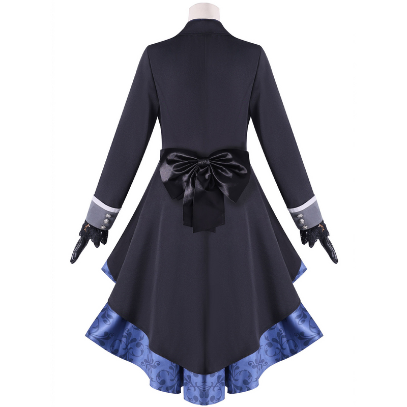 Female Anime Black Butler Ciel Cosplay Costume Fancy Dress Wig
