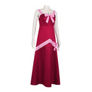 Female Anime Fairy Tail Mirajane Strauss Cosplay Costume Spaghetti Strap Dress