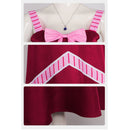 Female Anime Fairy Tail Mirajane Strauss Cosplay Costume Spaghetti Strap Dress
