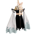 Female Anime Gachiakuta Amo Cosplay Costume Sexy Slit Knee Length Black Dress