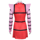 Female Anime Invader ZIM ZIM Cosplay Costume Red Dress - AwwwCos