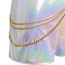 Female Anime K-Pop: Demon Hunters Rumi Cosplay White Shinning Uniform - AwwwCos