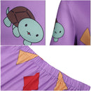 Female Anime K-Pop: Demon Hunters Zoey Cosplay Costume Purple Homewear Wig - AwwwCos