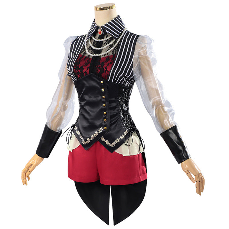 Female BanG Dream! Ave Mujica Nyamu Yūtenji Cosplay Costume