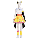 Female BanG Dream! Mugen Dai Mewtype Arale Cosplay Costume Dancy Dress