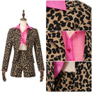 Female Clueless Dion Cosplay Costume Leopard Print Uniform Full Set - AwwwCos