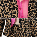 Female Clueless Dion Cosplay Costume Leopard Print Uniform Full Set - AwwwCos