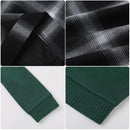 Female Clueless Tai Cosplay Costume Green Sweater Plaid Skirt Blue Shirt - AwwwCos
