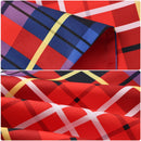 Female Clueless Tai Cosplay Costume School Uniform Plaid Skirt Blue Vest - AwwwCos
