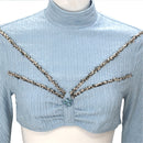 Female Film Star Wars Amidala Cosplay Costume Backless Blue Dress - AwwwCos