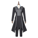 Female Film Wicked Elphaba Cosplay Costume Gray Striped Uniform Suits - AwwwCos