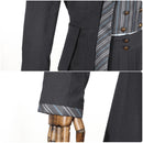 Female Film Wicked Elphaba Cosplay Costume Gray Striped Uniform Suits - AwwwCos