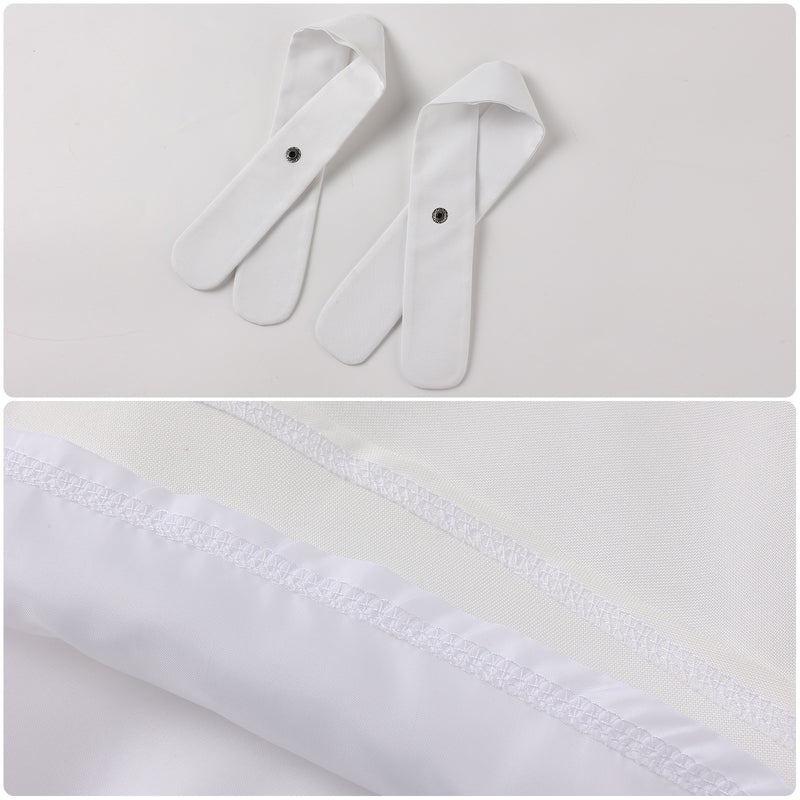 Female Game Alien Stage Mizi Cosplay Costume White Dress Accessories