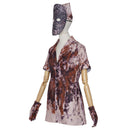 Female Game Silent Hill Nures Cosplay Costume Mini Dress Mask Gloves