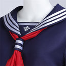 Female Game Silent Hill Shimizu Hinako Cosplay Costume Navy Blue Sailor Suits - AwwwCos