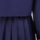 Female Game Silent Hill Shimizu Hinako Cosplay Costume Navy Blue Sailor Suits - AwwwCos