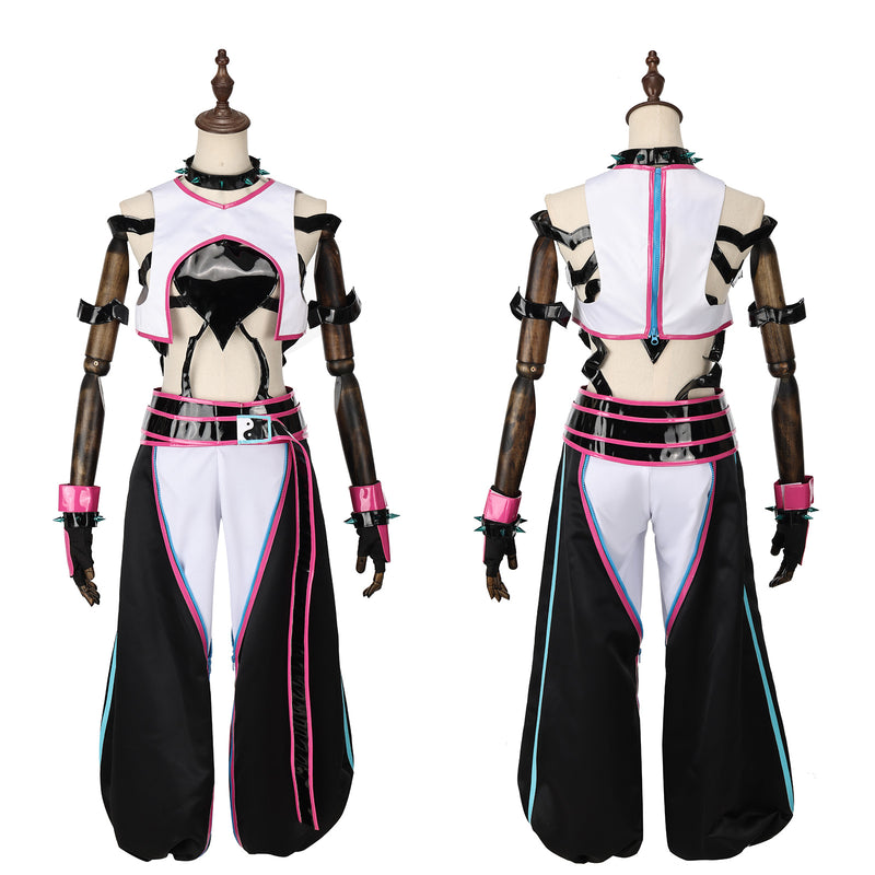 Female Game Street Fighter Jessica Straus Cosplay Costume - AwwwCos
