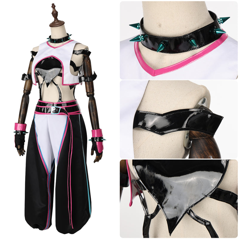 Female Game Street Fighter Jessica Straus Cosplay Costume - AwwwCos