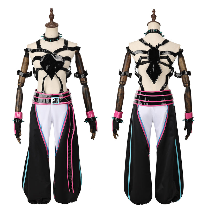Female Game Street Fighter Jessica Straus Cosplay Costume - AwwwCos