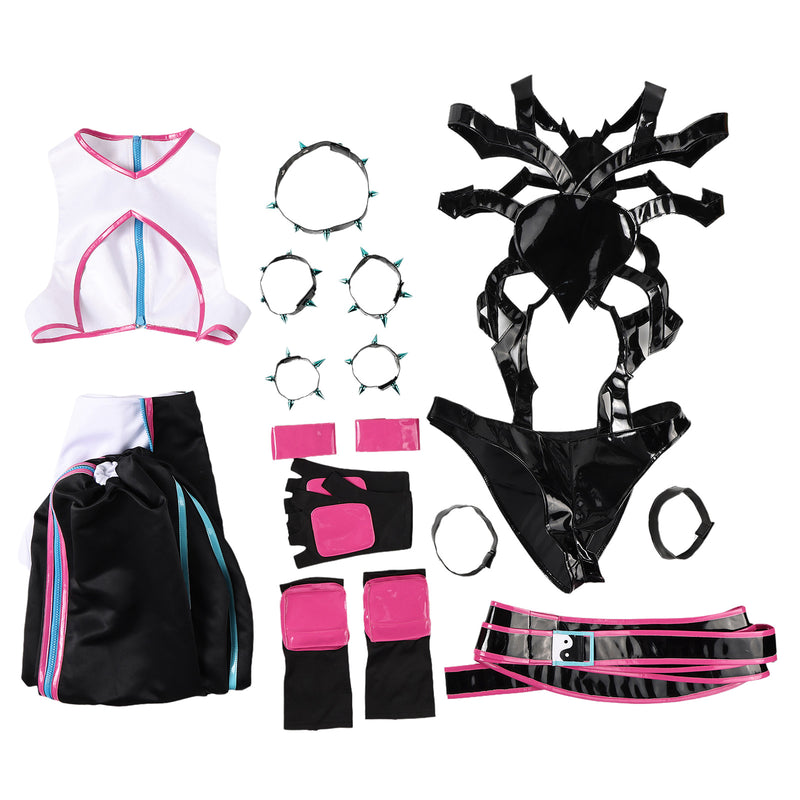 Female Game Street Fighter Jessica Straus Cosplay Costume - AwwwCos