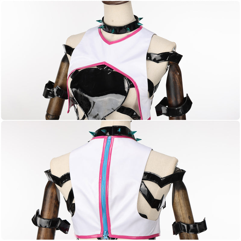 Female Game Street Fighter Jessica Straus Cosplay Costume - AwwwCos