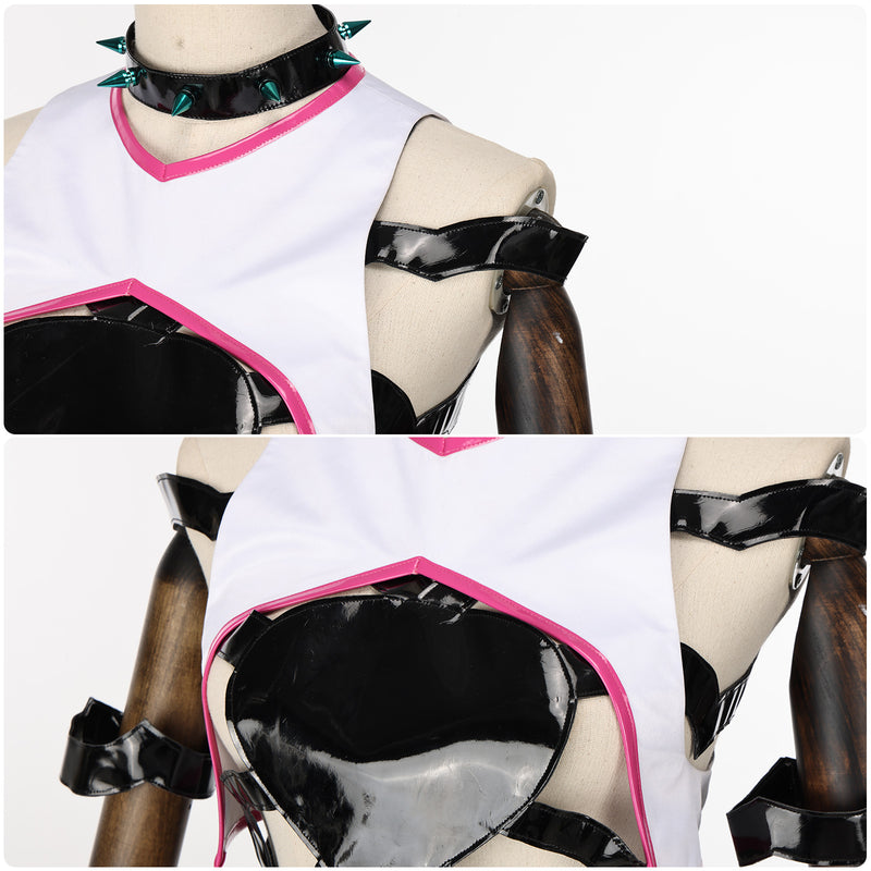 Female Game Street Fighter Jessica Straus Cosplay Costume - AwwwCos