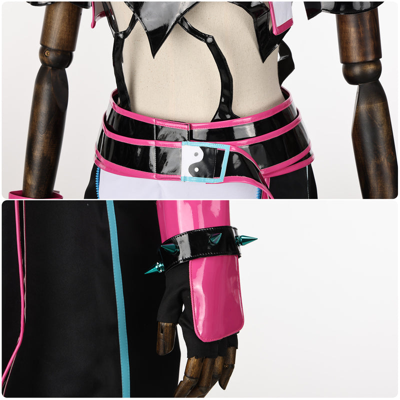Female Game Street Fighter Jessica Straus Cosplay Costume - AwwwCos