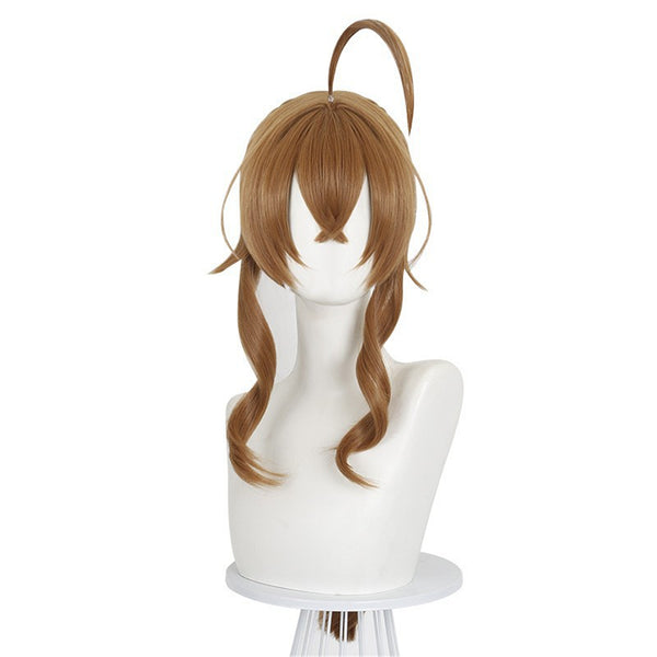 Female Silent Witch Chinmoku no Majo no Kakushigoto Monica Cosplay Brown Curly Wig
