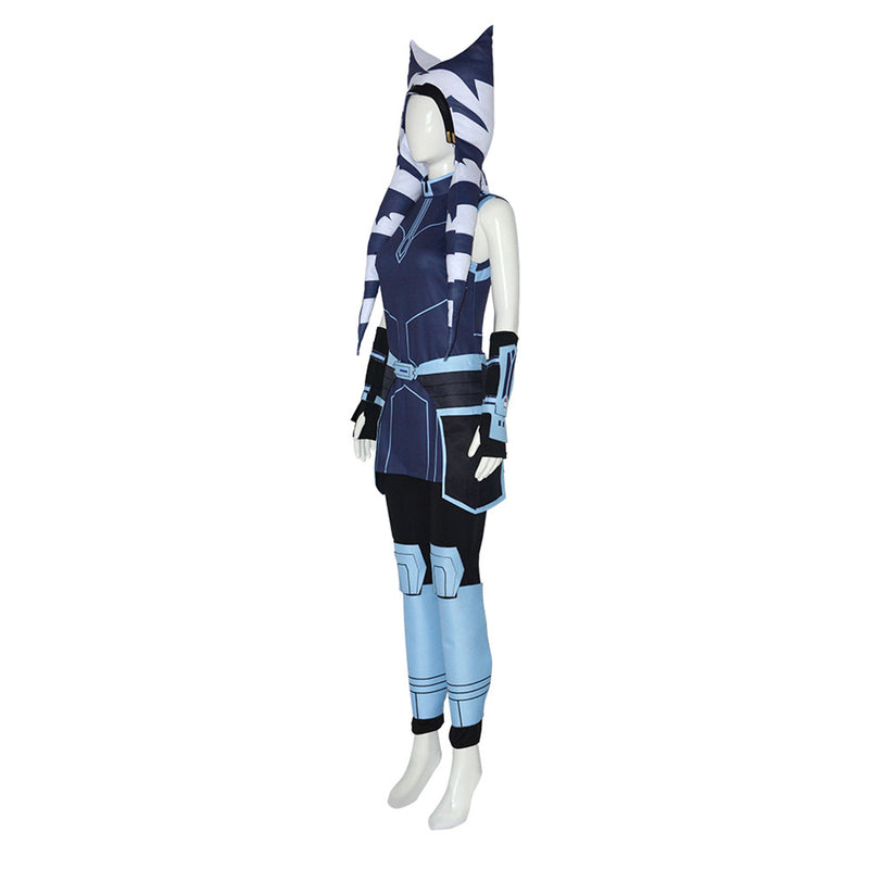 Female Star Wars The Clone Wars Ahsoka Cosplay Costume