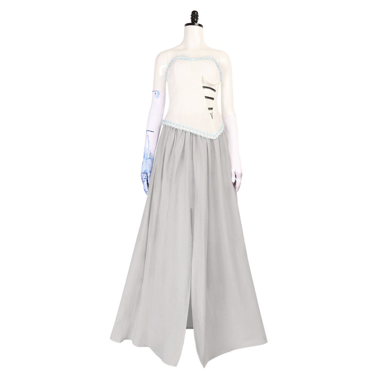 Female Tim Burton's Corpse Bride Emelie Cosplay Costume - AwwwCos