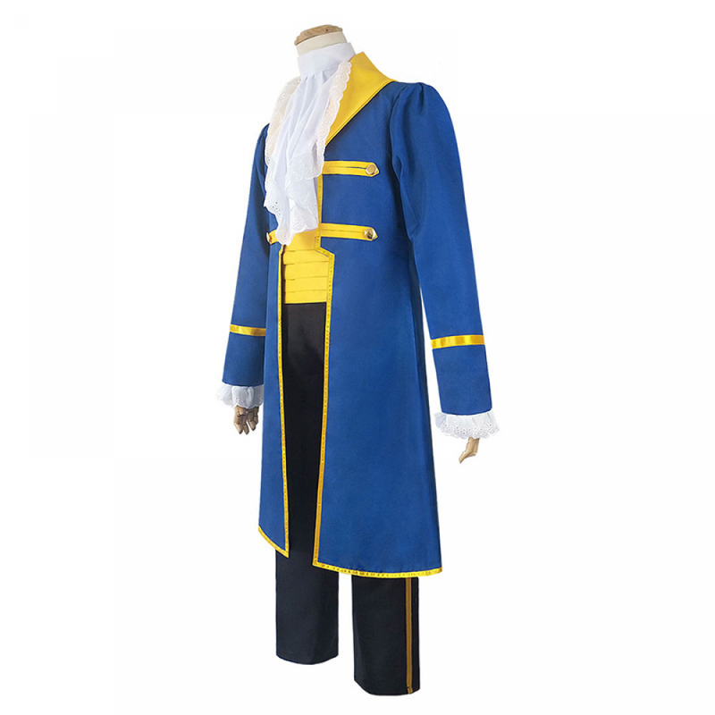 Film Beauty and the Beast Men Prince Dan Stevens Cosplay Costume