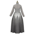 Film Beetle Juice Astrid Cosplay Costume Gray Top A Line Dress