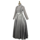 Film Beetle Juice Astrid Cosplay Costume Gray Top A Line Dress