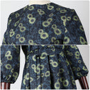 Film Beetle Juice Astrid Cosplay Costume Women Daisy Floral Dark Dress