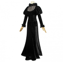 Film Dead Silence Mary Shaw Cosplay Costume Gothic Black Lace Dress - AwwwCos