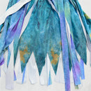 Film Descendants Evie Kids Cosplay Costume Gradient Blue Dress - AwwwCos