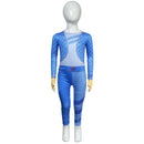 Film Descendants: The Rise of Red Pink Blue Cosplay Costume Jumpsuit