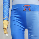 Film Descendants: The Rise of Red Pink Blue Cosplay Costume Jumpsuit