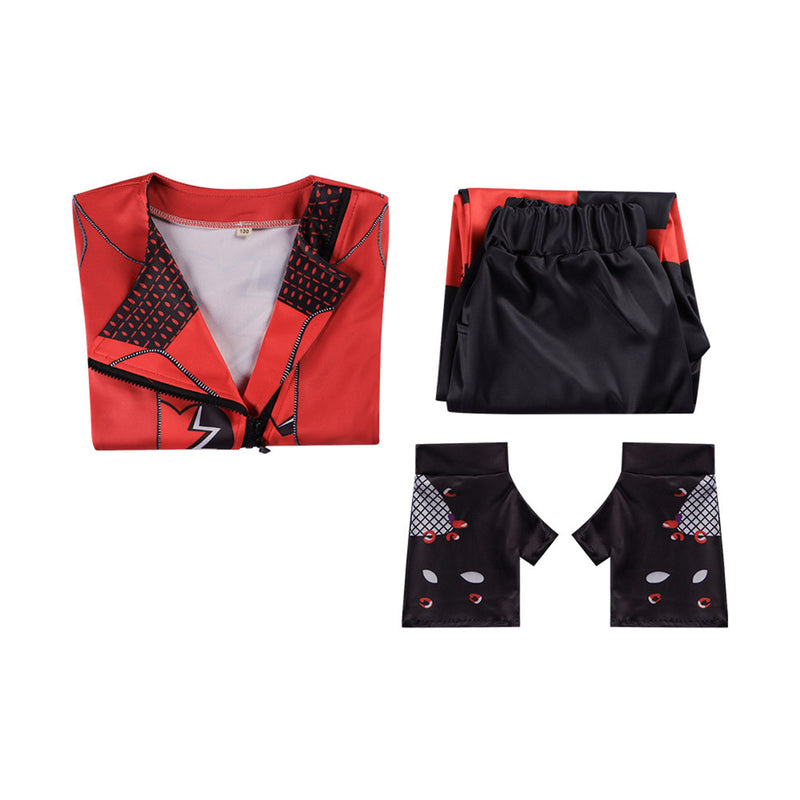 Film Descendants: The Rise of Red Red Kids Adult Cosplay Costume