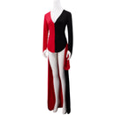 Film Harley 3 Quinn Cosplay Costume Sexy High Low Dress