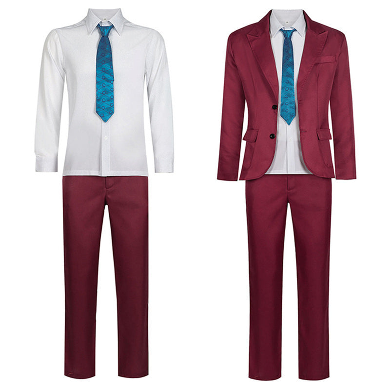 Film Joker 2 Joaquin Phoenix Cosplay Costume Men Uniform