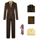 Film Joker Arthur Fleck Cosplay Costume Male Brown Uniform - AwwwCos